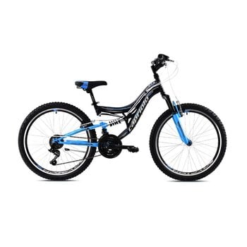 Capriolo CTX240 -maastopyörä 24, musta- sininen, runko 14 hinta ja tiedot | Polkupyörät | hobbyhall.fi