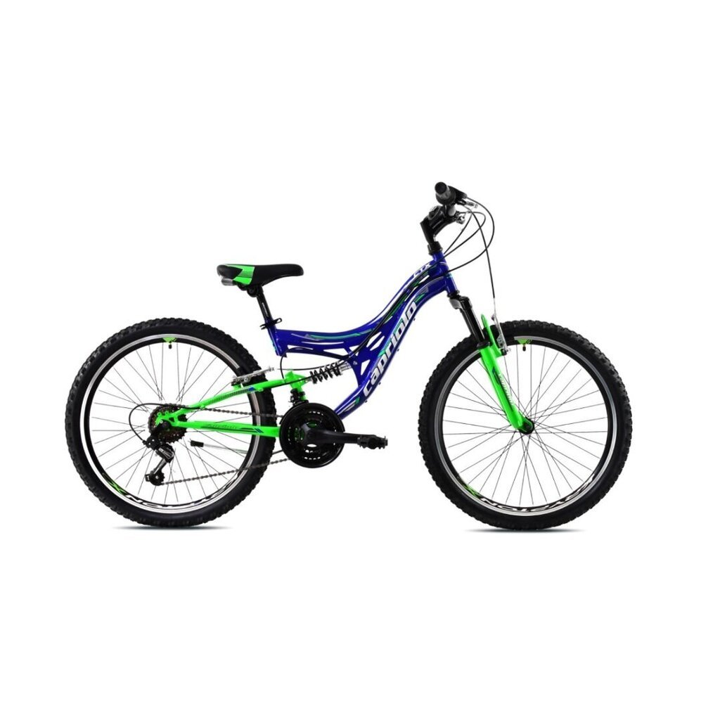 Capriolo CTX240 -maastopyörä 24, sininen-vihreä, runko 14 hinta | hobbyhall .fi