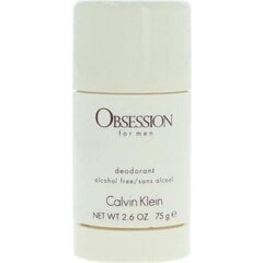 Calvin Klein Obsession deodorantti miehelle 75 ml hinta ja tiedot | Calvin Klein Koulutarvikkeet | hobbyhall.fi