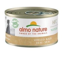 Almo Nature HFC Natural koiran märkäruoka, vasikanliha, 95 g hinta ja tiedot | Koiran märkäruoka | hobbyhall.fi