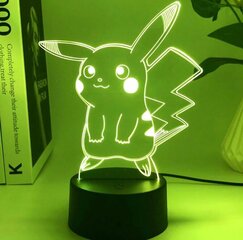 Yövalo Pikachu hinta ja tiedot | Lastenhuoneen valaisimet | hobbyhall.fi