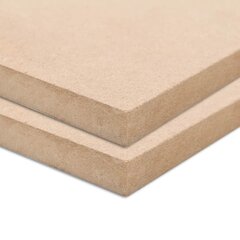 MDF-levyt 2 kpl suorakaide 120x60 cm 12 mm hinta ja tiedot | Muut huonekalutarvikkeet | hobbyhall.fi