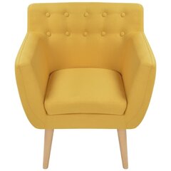 Nojatuoli, keltainen hinta ja tiedot | Nojatuolit | hobbyhall.fi