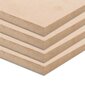 MDF-levyt 4 kpl neliö 60x60 cm 25 mm hinta ja tiedot | Muut huonekalutarvikkeet | hobbyhall.fi