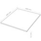 MDF-levyt 8 kpl neliö 60x60 cm 12 mm hinta ja tiedot | Muut huonekalutarvikkeet | hobbyhall.fi