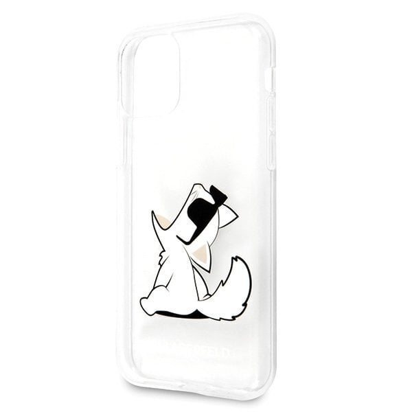 Karl Lagerfeld tapauksessa iPhone 11 KLHCN61CFNRC läpinäkyvä kova tapauksessa Choupette Fun hinta ja tiedot | Puhelimen kuoret ja kotelot | hobbyhall.fi