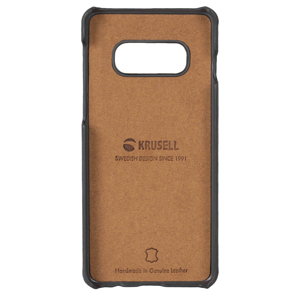 Krusell Sunne Cover Samsung Galaxy S10e:lle, musta hinta ja tiedot | Puhelimen kuoret ja kotelot | hobbyhall.fi