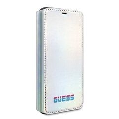 Guess kotelo iPhone 11 Prolle GUFLBKN58BLD hopea kirjakotelo Iridescent hinta ja tiedot | Puhelimen kuoret ja kotelot | hobbyhall.fi