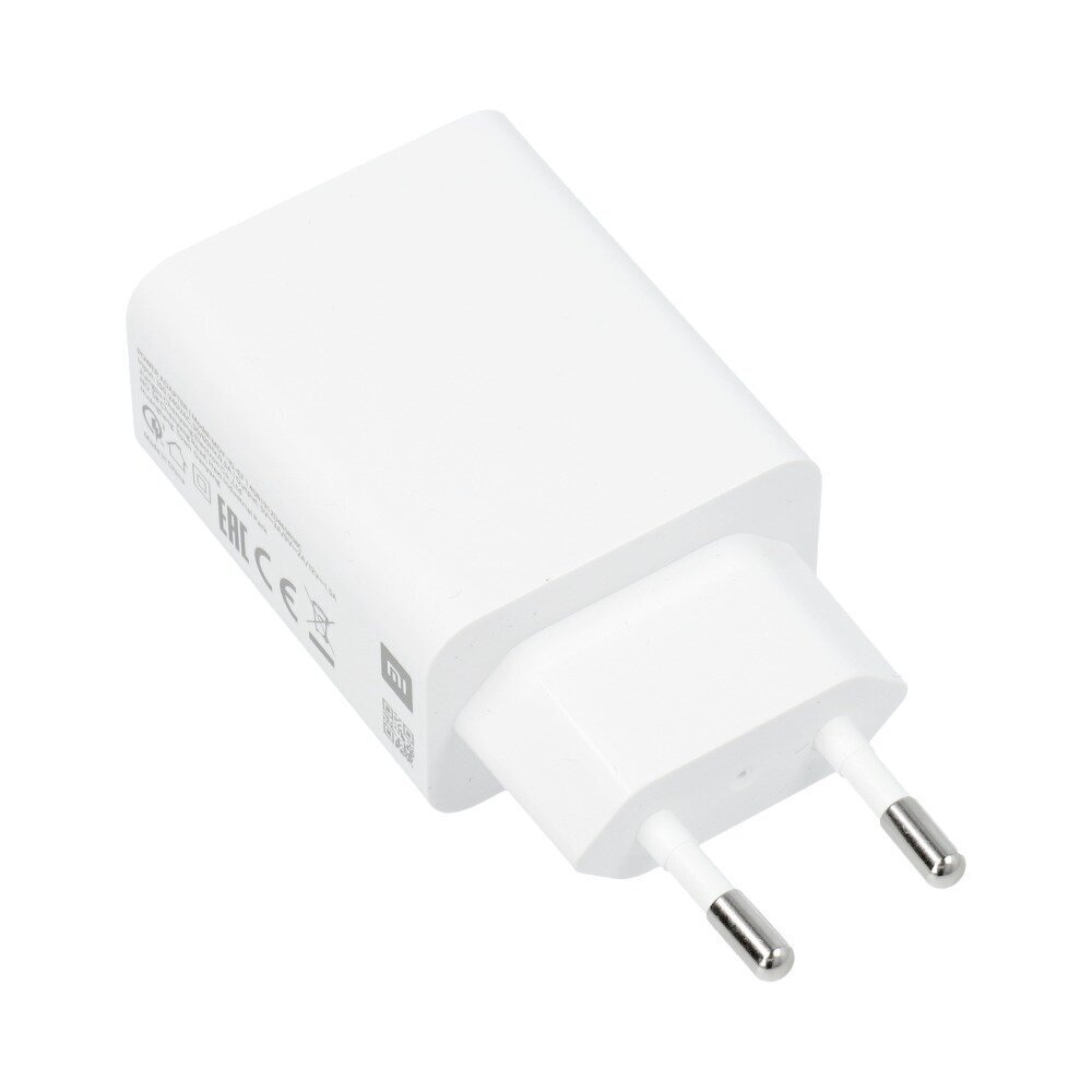 Alkuperäinen seinälaturi Xiaomi MDY-10-EF Super Fast Charger 3A valkoinen hinta ja tiedot | Puhelimen laturit | hobbyhall.fi