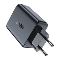 ACEFAST 2 x USB-C QC4.0 PD (45W) laturi – Musta hinta ja tiedot | Puhelimen laturit | hobbyhall.fi