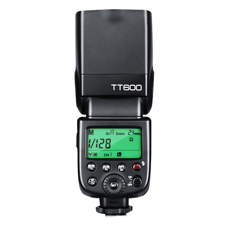 Speedlite kameran salama TT600 Godox 2.4G 60GN 1 / 8000S för Canon Nikon Pentax Olympus Panasonic hinta ja tiedot | Kameratarvikkeet | hobbyhall.fi