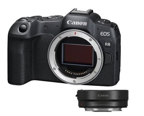 Canon EOS R8 + kiinnityssovitin EF-EOS R hinta ja tiedot | Kamerat | hobbyhall.fi