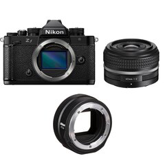 Nikon Z f (Zf) + NIKKOR Z 40mm f/2 SE + FTZ II -kiinnityssovitin (musta) hinta ja tiedot | Kamerat | hobbyhall.fi