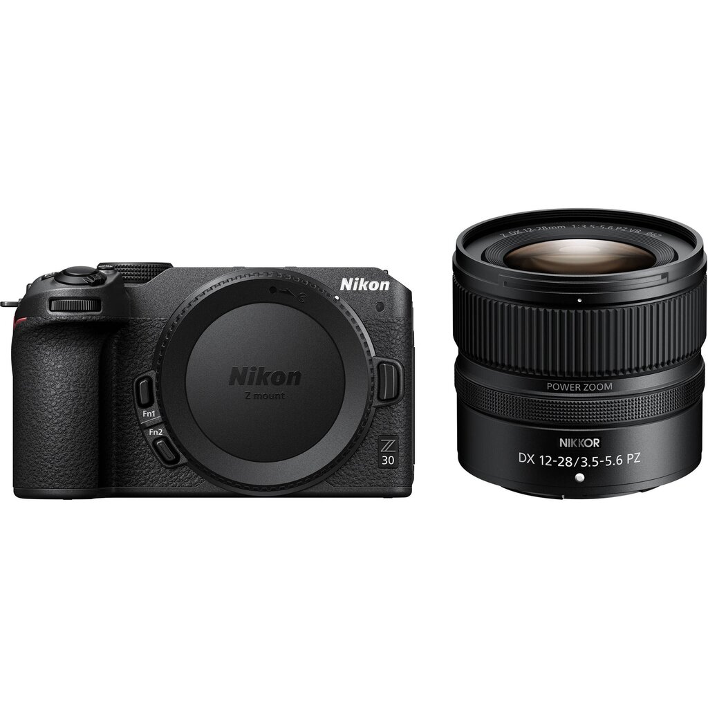 Nikon Z 30, (Z30) + NIKKOR Z DX 12-28mm f/3.5-5.6 PZ VR hinta ja tiedot | Kamerat | hobbyhall.fi