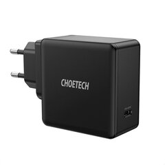 Pikalaturi, Choetech Q40041, USB Type-C PD 60 W., 3A., musta hinta ja tiedot | Puhelimen laturit | hobbyhall.fi