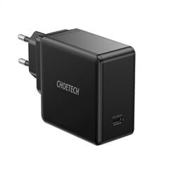 Pikalaturi, Choetech Q40041, USB Type-C PD 60 W., 3A., musta hinta ja tiedot | Puhelimen laturit | hobbyhall.fi