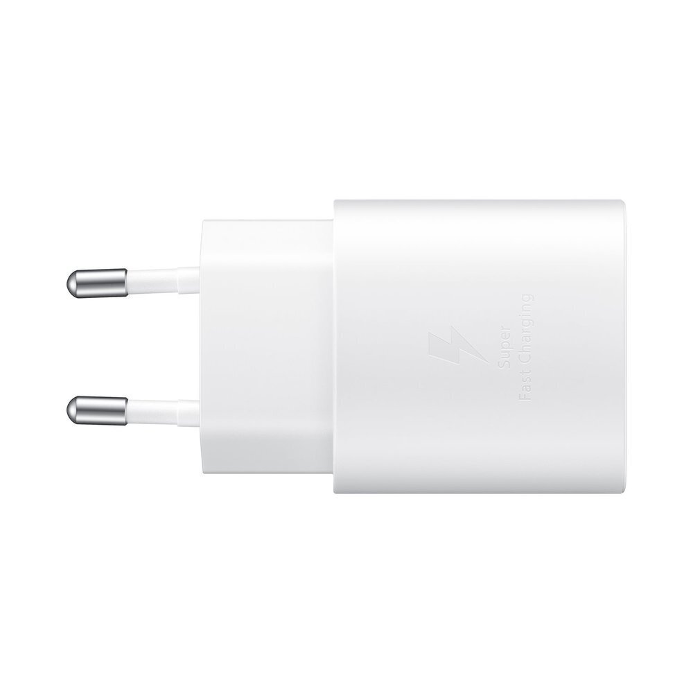 Pikalaturi, Samsung EP-TA800NWEGEU1, SFC 3.0, 2 5W., 3A, USB-C, valkoinen hinta ja tiedot | Puhelimen laturit | hobbyhall.fi