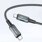 Laturisovitin, 2in1, Acefast, USB-C-kaapelilla, USB-C, HDMI, 4K, valkoinen hinta ja tiedot | Puhelimen laturit | hobbyhall.fi