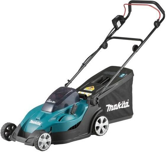 Makita akkuruohonleikkuri 2X18V 43cm, 2X5,0Ah Li-ion DC18SD 20-75mm hinta ja tiedot | Ruohonleikkurit | hobbyhall.fi