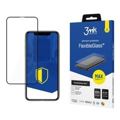 3mk hybridilasi FlexibleGlass Max iPhone 11 Pro Max:lle musta kehys hinta ja tiedot | Näytönsuojakalvot ja -lasit | hobbyhall.fi