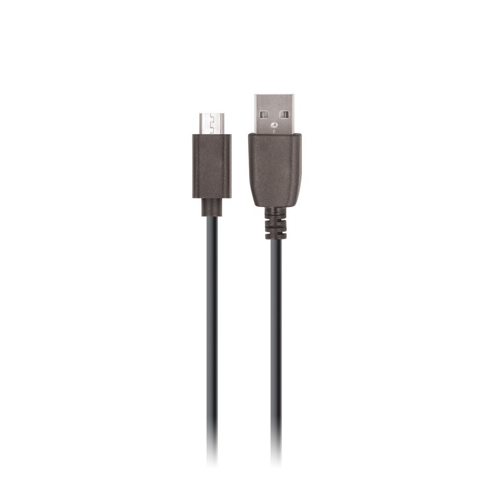 Maxlife-kaapeli USB - microUSB 1,0 m 2A musta hinta ja tiedot | Puhelinkaapelit | hobbyhall.fi