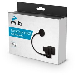 Cardo Packtalk Edge Half Helmet Kit Audiosarja mikrofonilla hinta ja tiedot | Hands-free -tarvikkeet | hobbyhall.fi