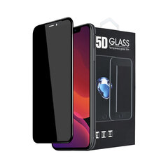 Privacy Näytönsuoja 5D karkaistua lasia iPhone 11 Pro/X/Xs (5,8″) hinta ja tiedot | Näytönsuojakalvot ja -lasit | hobbyhall.fi