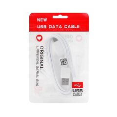 Kaapeli USB Type C 3.0 HD2 1 mittari valkoinen hinta ja tiedot | Puhelinkaapelit | hobbyhall.fi