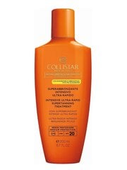 Collistar SPF20 200 ml vartalovoide rusketuksen edistämiseksi hinta ja tiedot | Aurinkovoiteet | hobbyhall.fi