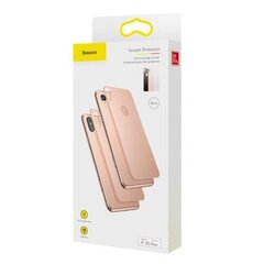 Baseus iPhone Xs Max 0,3 mm Täysi peittävä kaareva T-lasi takasuoja valkoinen (SGAPIPH65-BM02) hinta ja tiedot | Näytönsuojakalvot ja -lasit | hobbyhall.fi