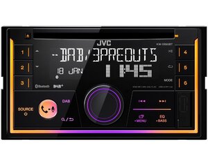 JVC Bilstereo KW-DB93BT hinta ja tiedot | Autoradiot, multimedia | hobbyhall.fi