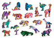 Puinen palapeli ainutlaatuisilla elementeillä "Jungle" Wooden Puzzle 300 pcs / Wooden.city hinta ja tiedot | Palapelit | hobbyhall.fi