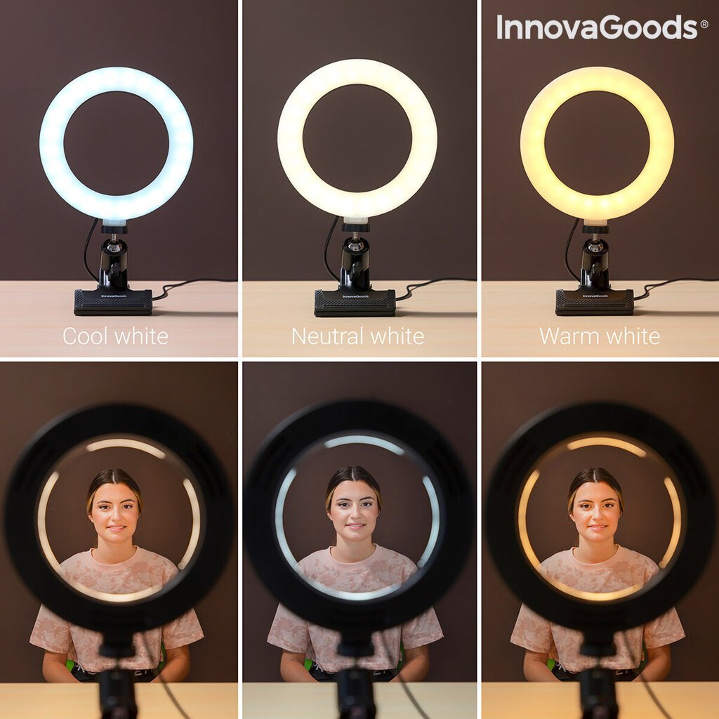 InnovaGoods Lumahoop hinta ja tiedot | Selfie-tikut ja -telineet | hobbyhall.fi