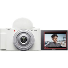 Sony ZV-1F (valkoinen) hinta ja tiedot | Videokamerat | hobbyhall.fi