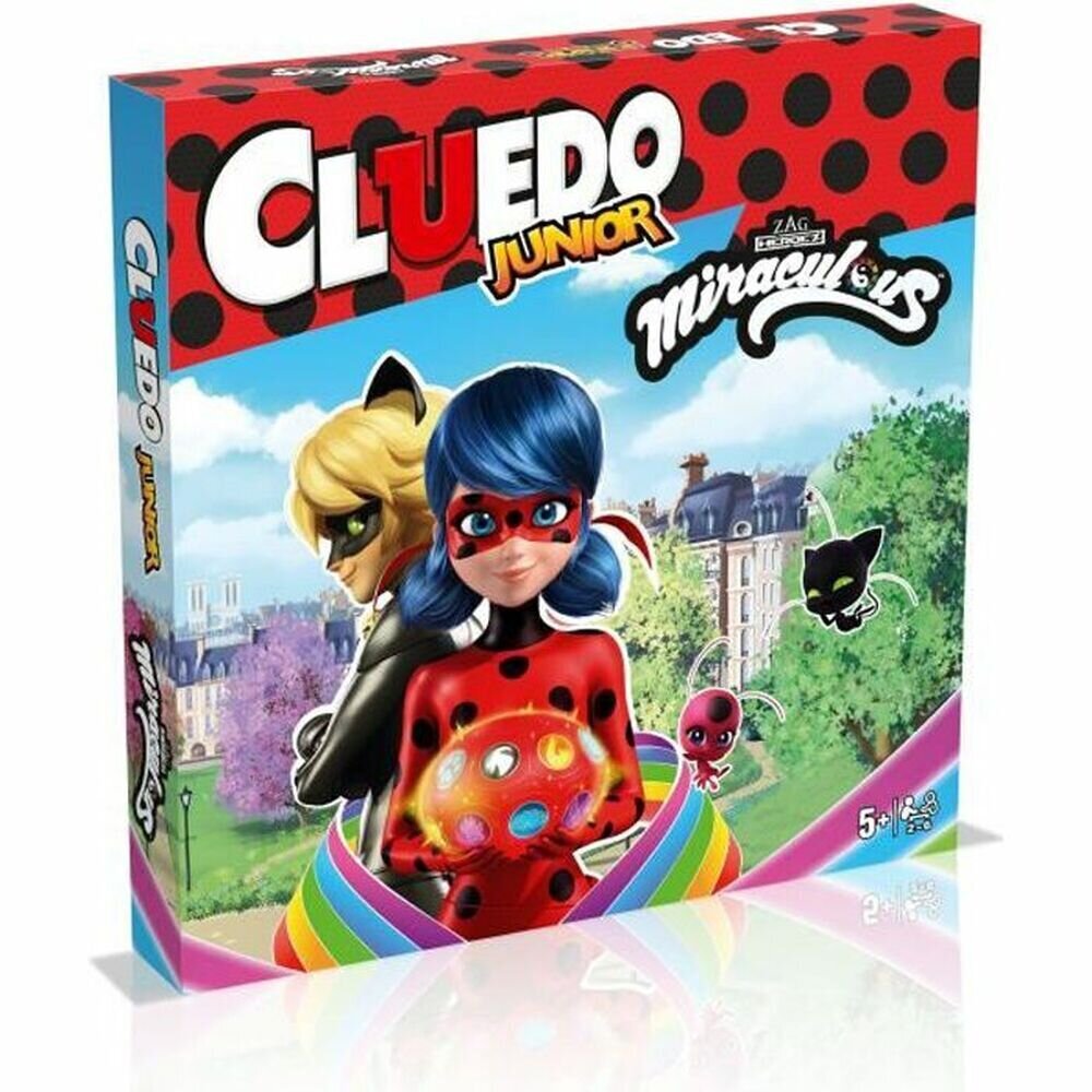 Lautapeli Winning Moves Cluedo Junior Miraculous, FR hinta ja tiedot | Lautapelit ja älypelit | hobbyhall.fi