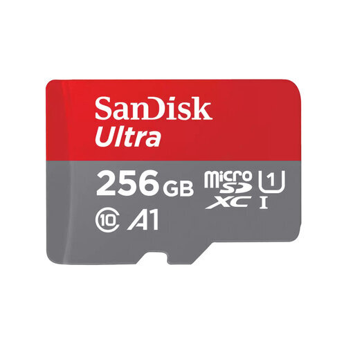 SANDISK ULTRA MICROSDXC 256GB +/SD-SOVITIN 150MB/S A1 LUOKKA 10 hinta ja tiedot | Kameran muistikortit | hobbyhall.fi