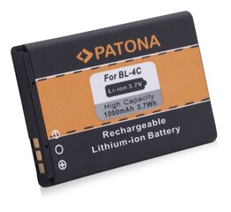 PATONA akku matkapuhelimeen Nokia BL-4C 1000mAh 3,7V Li-Ion hinta ja tiedot | Puhelimen akut | hobbyhall.fi