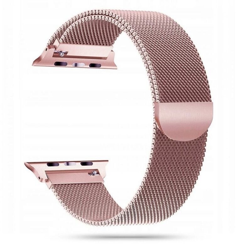 Tech-Protect kellon ranneke MilaneseBand Apple Watch 38/40mm, ruusukulta hinta ja tiedot | Älykellojen ja aktiivisuusrannekkeiden lisätarvikkeet | hobbyhall.fi