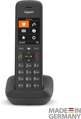 Gigaset C575, Cordless Telephone, Schwarz & Dect -tukiasema Go Box 100 - Yhteys, joka on analoginen TAE -yhteyden kanssa tai reitittimen LAN -kaapelin kautta - yhteensopiva 6 gigasetin kanssa, mustana hinta ja tiedot | Lankapuhelimet | hobbyhall.fi