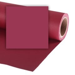 Paperitausta Colorama 1,35x11m Crimson 73 hinta ja tiedot | Valokuvaustarvikkeet | hobbyhall.fi