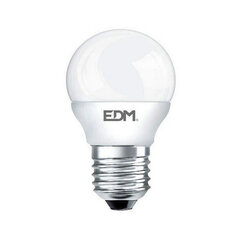 LED-lamppu EDM 7 W E27 F 600 lm (4,5 x 8,2 cm) (6400K) hinta ja tiedot | LED-valonauhat | hobbyhall.fi