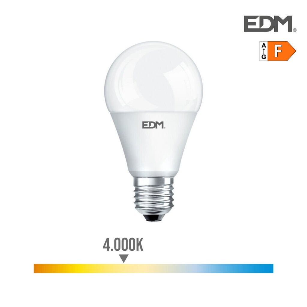 LED-lamppu EDM 7 W E27 F 580 Lm (4000 K) hinta ja tiedot | LED-valonauhat | hobbyhall.fi