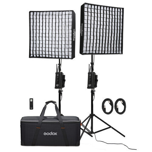 Godox Joustava LED-valo FL150S Kahden valosarjan studiovalosarja hinta ja tiedot | Valokuvaustarvikkeet | hobbyhall.fi