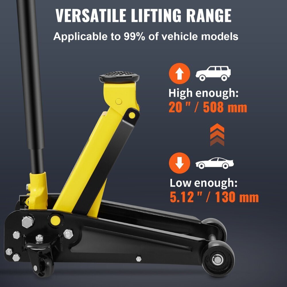 Hydraulinen tunkki Vevor, 1 kpl hinta ja tiedot | Lisätarvikkeet autoiluun | hobbyhall.fi