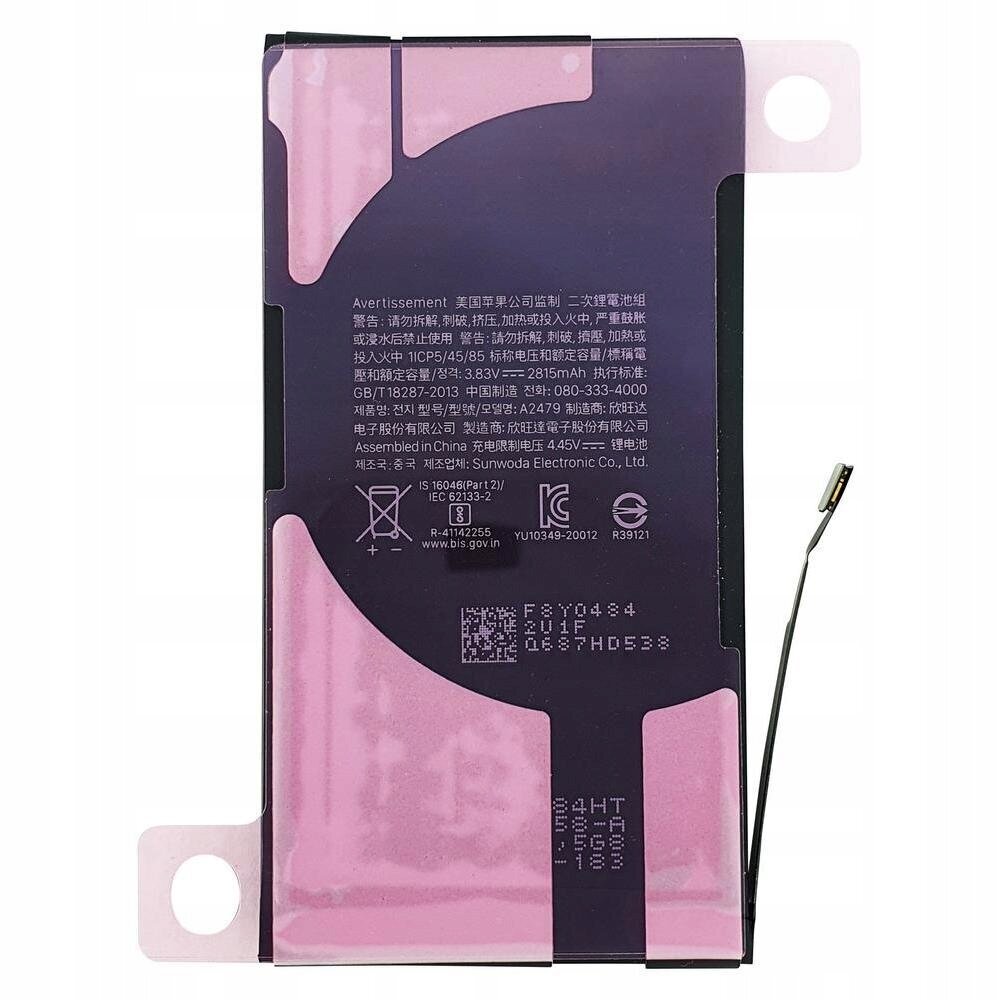 Akku Apple iPhone 12 / 12 Pro -puhelimeen 2815 mAh hinta ja tiedot | Puhelimen akut | hobbyhall.fi