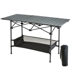 Taitettava retkisänky Vevor, 100 kg, 1150x550x700 mm hinta ja tiedot | Retkeilyvarusteet | hobbyhall.fi