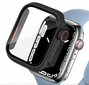 2in1 Kotelo + karkaistu lasi Apple Watch 7/8 45MM:lle hinta ja tiedot | Älykellojen ja aktiivisuusrannekkeiden lisätarvikkeet | hobbyhall.fi