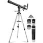 Kaukoputki tähtitieteellinen refraktori planeettojen havainnointiin, Uniprodo UNI_TELESCOPE_071, 900 mm., halkaisija 70 mm. hinta ja tiedot | Mikroskoopit ja teleskoopit | hobbyhall.fi