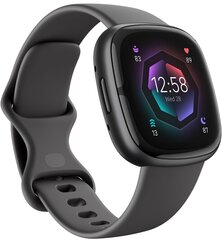 Fitbit Sense 2, Shadow Grey/Graphite FB521BKGB hinta ja tiedot | Älykellot | hobbyhall.fi