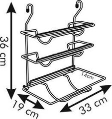 Tescoma MONTI paperipyyhkeen ja folion pidike hinta ja tiedot | Keittiövälineet | hobbyhall.fi